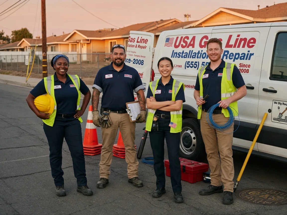 Gas Line Installation company in Rock Falls, IA